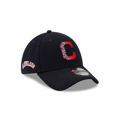 Sapca New Era Cleveland Indians MLB 2021 Spring Training 39THIRTY Stretch Fit - Albastri